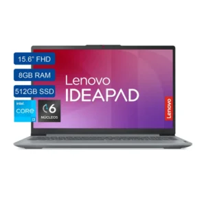 Computador Portátil LENOVO IdeaPad Slim 3 - 15.6" Pulgadas - Intel Core i3 - RAM 8GB - Disco SSD 512GB